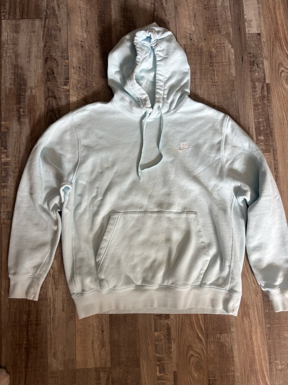 Nike Light Blue Women's Pullover Hoodie